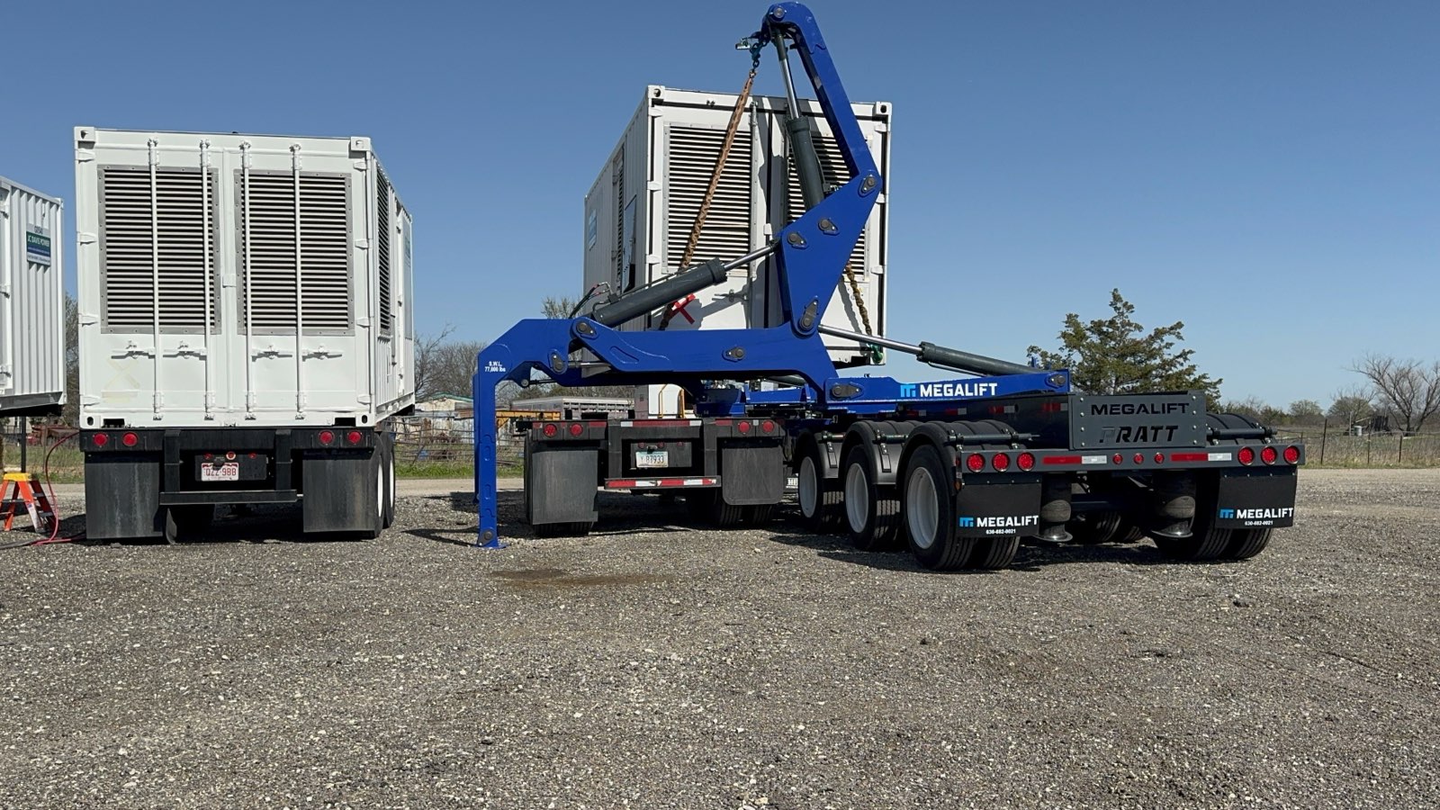 Megalift Sidelifter Chassis to Chassis load