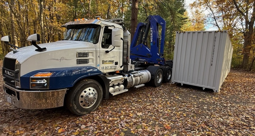 Sidelifter Container Transportation)